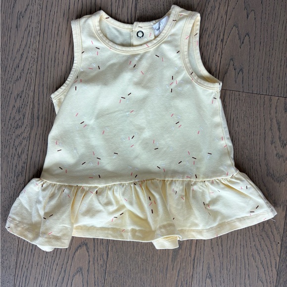 Baby Girl Clothing Bundle 6-9 months - Floral, Yellow, and Pink 11 items - Picture 14 of 16